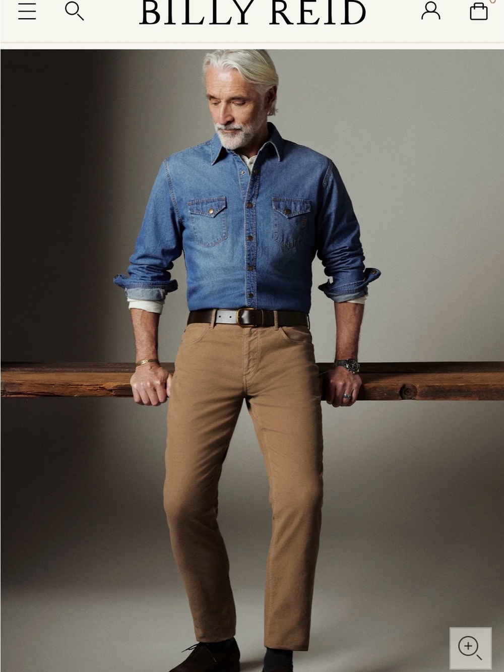 Billy Reid Moleskin Jeans